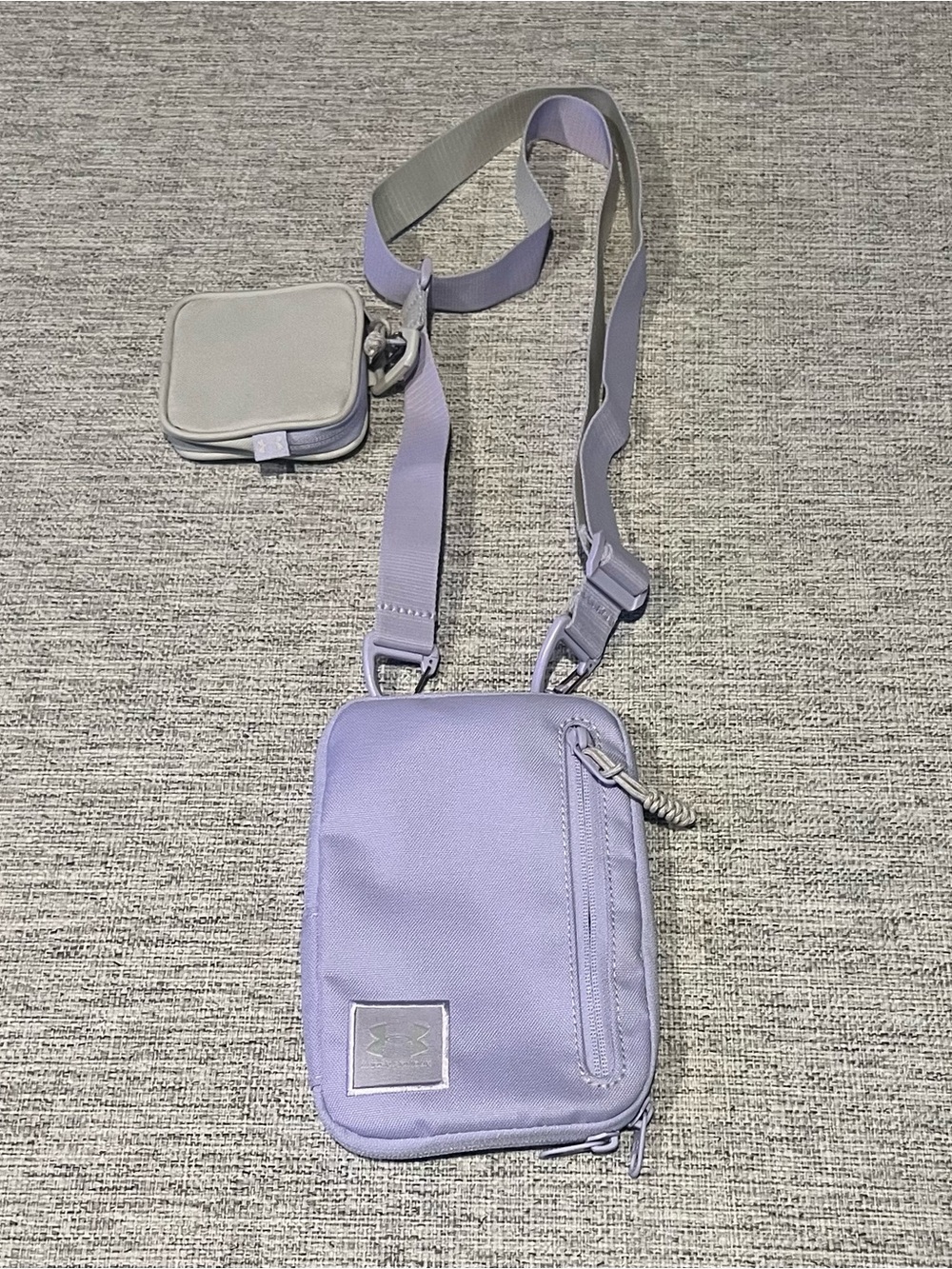 Under Armour Lavender Crossbody Bag with Lilac Strap